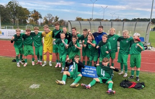 Gratulacje dla Krzysia i całej drużyny