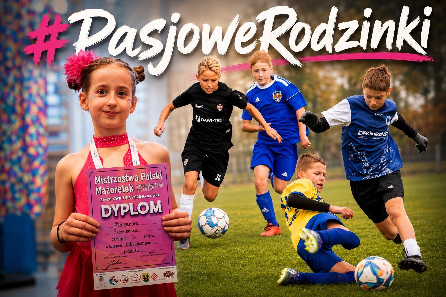 Seria postów Pasjowe rodzinki - Gabryś, Michał, Ola