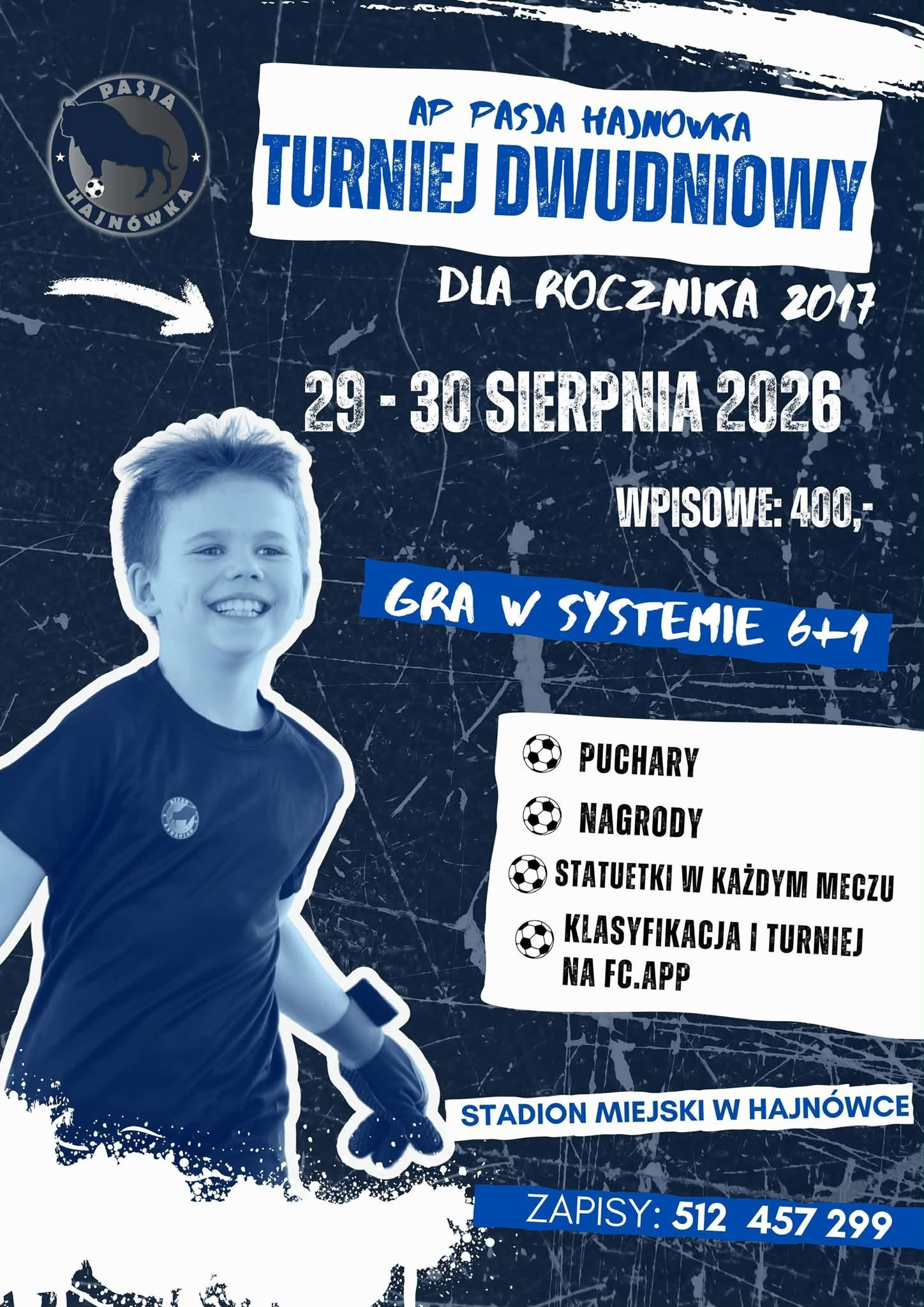 Zapowiedź dwudniowego turnieju dla rocznika 2017